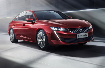 Así es el Peugeot 508 L de batalla extendida, 10 centímetros más largo que el normal y sólo para China