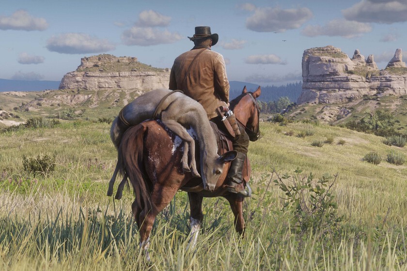Este jugador de Red Dead Redemption 2 ha comenzado su novena partida y acaba de descubrir una nueva forma de viajar por el Salvaje Oeste