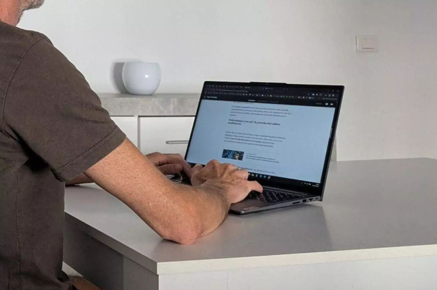 Teletrabajando en Xataka Móvil