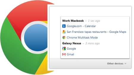 Chrome incorporará la sincronización de pestañas en su versión beta