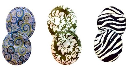 Discos de lactancia Posh, estampados y lavables