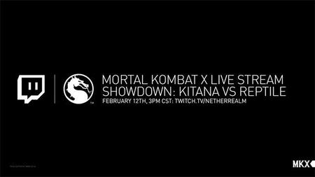 Kitana y Reptile serán los protagonistas del próximo streaming de Mortal Kombat X
