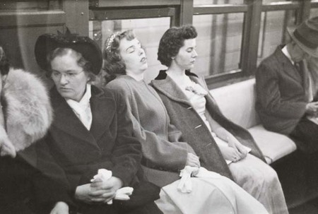 En el metro de Nueva York, por Stanley Kubrick