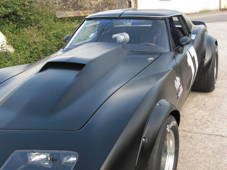 Chevrolet Corvette C3 Negro Mate