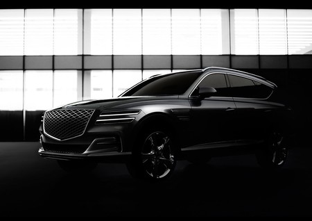 Genesis, la marca premium de Hyundai presenta las primeras imágenes de su nuevo SUV