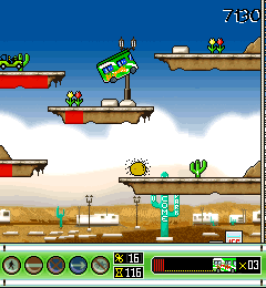 RV Pile-UP, juego gratuito de Blackberry