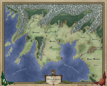 The Witcher 4 Kovir Mapa