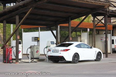 Lexus RC F - prueba - toma de contacto Ascari