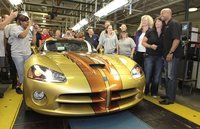 El último Dodge Viper personalizado ha salido de fábrica