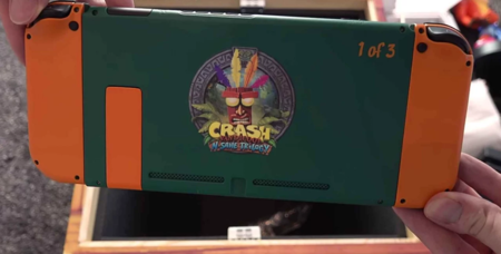 Solo existen tres Nintendo Switch de Crash Bandicoot N. Sane Trilogy de edición limitada, pero soñarás con que una fuese tuya