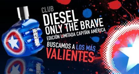 ¿Quieres una edición especial de Only the Brave by DIESEL del Capitán América?, entra en nuestro Club