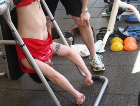 Cuidado con el amigo que te guía en el gimnasio