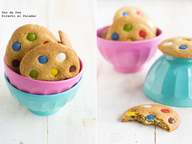 Galletas rápidas de Lacasitos, receta fácil y rápida