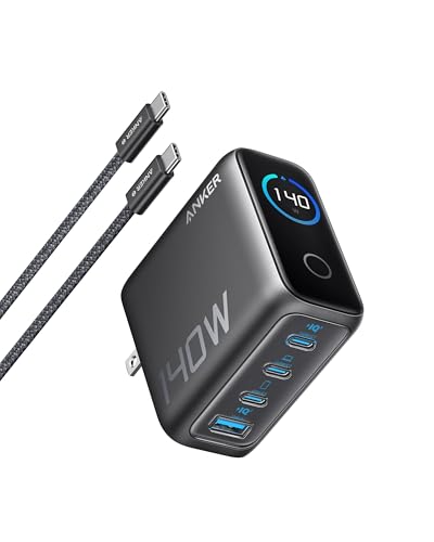 Cargador Anker de 140 W con cuatro puertos USB
