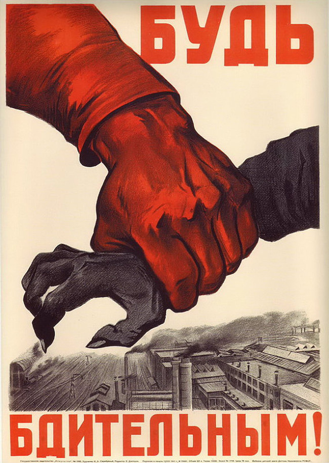 43 ejemplos de cartelería soviética que hicieron de la propaganda un arte insuperable 1024_2000