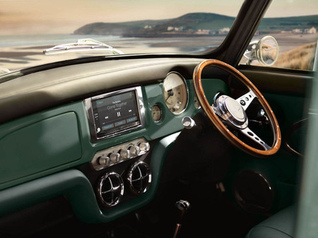 Austin Mini By David Brown interior