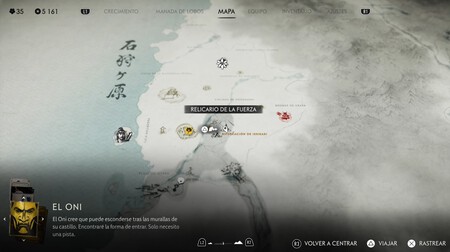 Ubicacion Relicario Fuerza