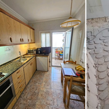 Era una pequeña cocina sin personalidad ni gracia y con una reforma muy fácil ha conseguido ser un espacio de encuentro familiar 