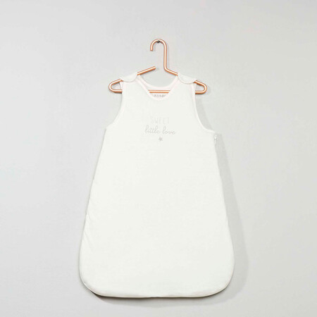 Saquito Calido Estampado Blanco Kiabi