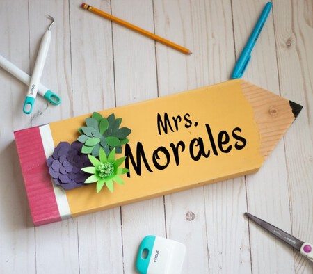 Teacher Pencil Sign 1 1 735x644