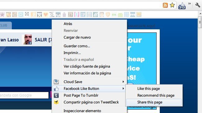 Facebook lanza el botón &quot;Me gusta&quot; como extensión de Chrome