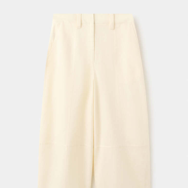 Pantalón balloon lino