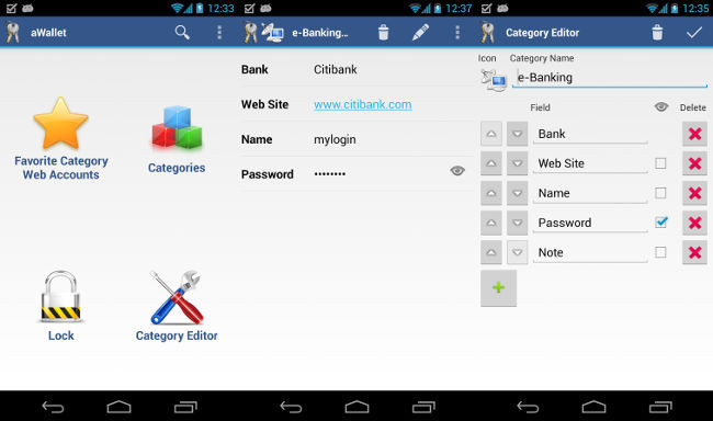 aWallet Password Manager