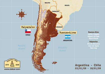 Presentado el Dakar 2009