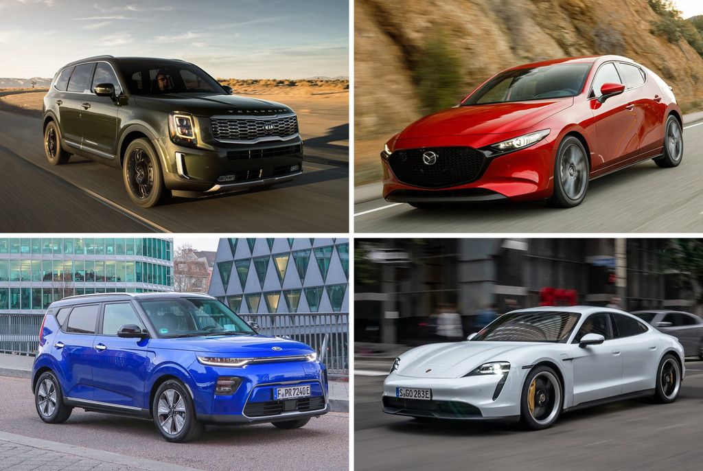 KIA Telluride, Mazda 3, Porsche Taycan y KIA Soul se llevan los premios del World Car of the Year 2020
