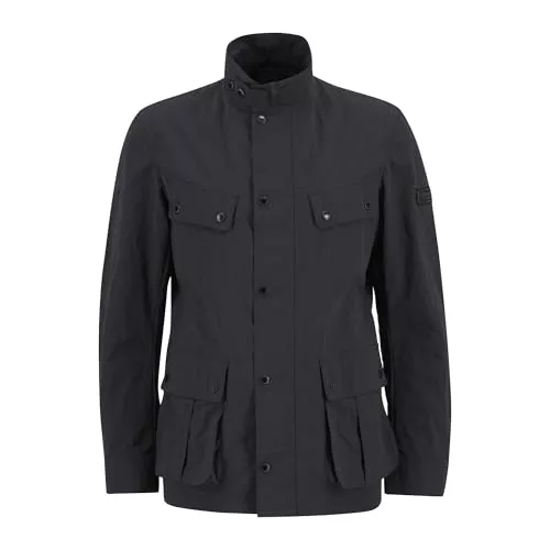 Barbour International Duke - Chaqueta impermeable para ducha, color negro, Negro, XXL