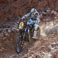 Primer accidente grave del Dakar 2020: Adrien Van Beveren destrozó su Yamaha y se rompió la clavícula derecha
