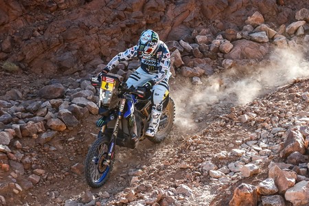 Primer accidente grave del Dakar 2020: Adrien Van Beveren destrozó su Yamaha y se rompió la clavícula derecha