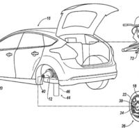 Ford registra patente para una llanta desmontable que se convierte en moto