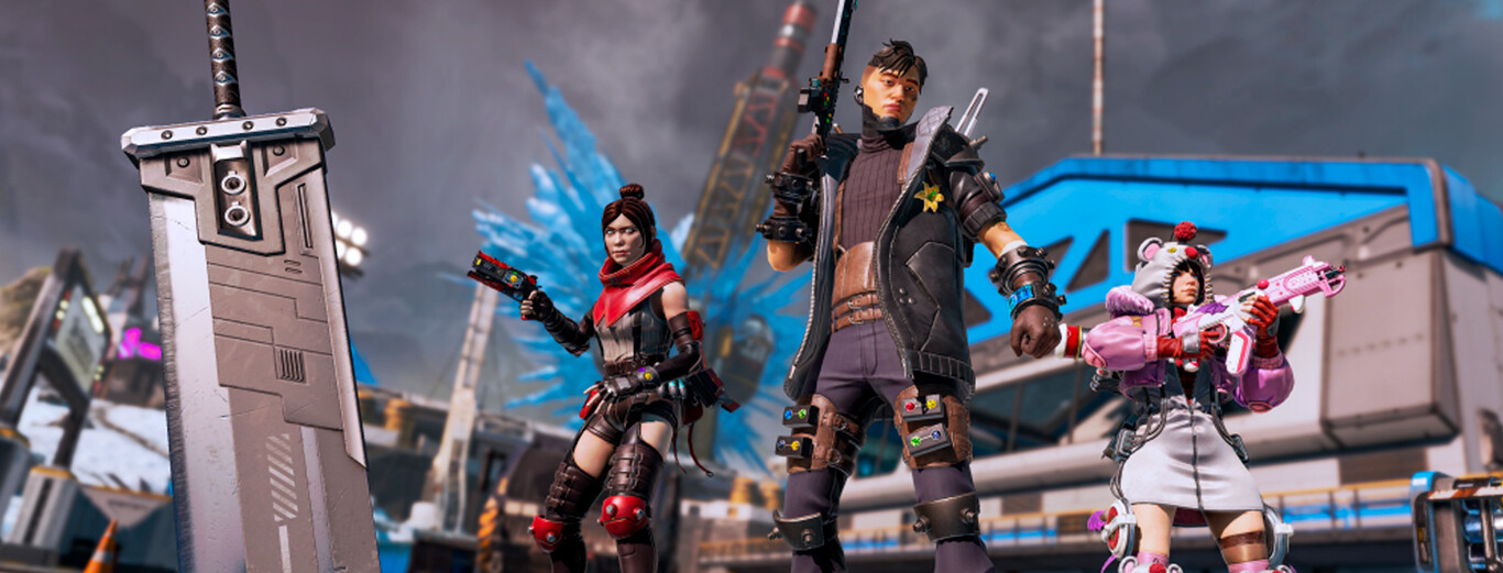 5 1/6　APEX LEGENDS　 FINAL FANTASY VII Apex Legends」と「FF7リバース」コラボイベントが1月10日にスタート