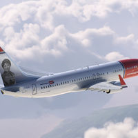 Norwegian le dedica un avión a la escritora Rosalía de Castro