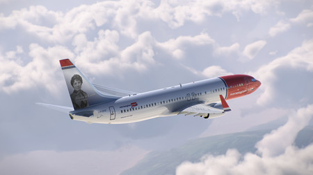 Norwegian le dedica un avión a la escritora Rosalía de Castro