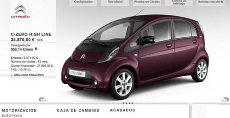 Configura tu propio Citroën C-Zero