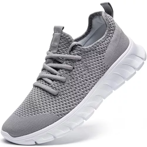 Zapatillas Deporte Mujer Trekking Deportivas Verano Running Moda Sneakers Transpirables Ligeras comodas Gris 38