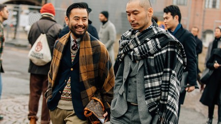 Los cuadros invaden el mejor street-style de la semana este otoño alrededor del mundo