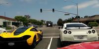 McLaren P1 echa arrancones con un Nissan GT-R modificado 
