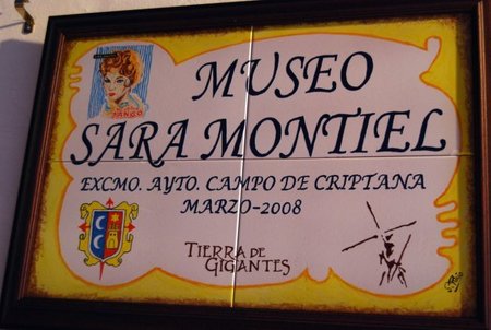 El Museo Sara Montiel es un molino en Campo de Criptana