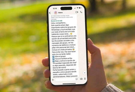 Mensaje Privacidad Whatsapp