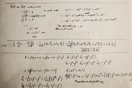 Salen a la luz un puñado de páginas escritas por Albert Einstein
