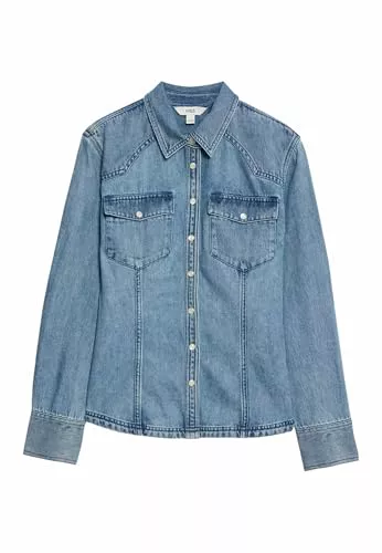 Marks & Spencer Camisa Denim Estilo Western 