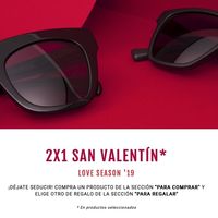 Love Season'19 en Hawkers: 2x1 en gafas de sol por San Valentín