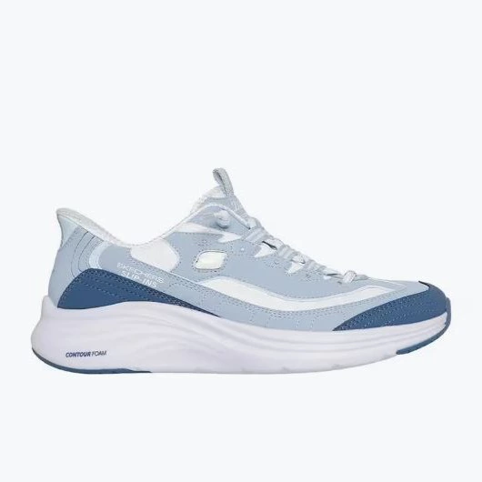 Zapatillas Skechers Mujer Contour Foam - Cozy Fit Sweet Nostalgia Azul Claro
