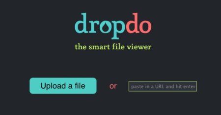 Dropdo, sube y visualiza rápidamente varios formatos de archivo