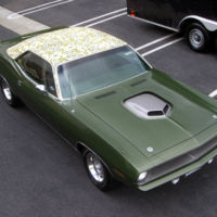 Plymouth Barracuda 'Mod Top' de 1.4 MDD es robado en mansión del dueño
