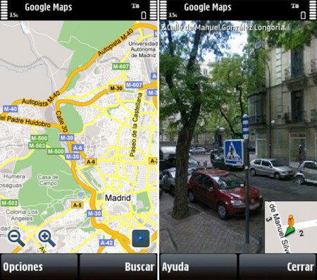 Google Maps disponible para el Nokia 5800