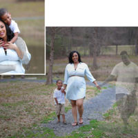 La bonita sesión de fotos de una madre y su hijo con el padre, que murió dos meses antes de la fecha de parto